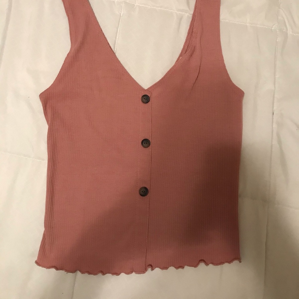 Ribbed tank top
